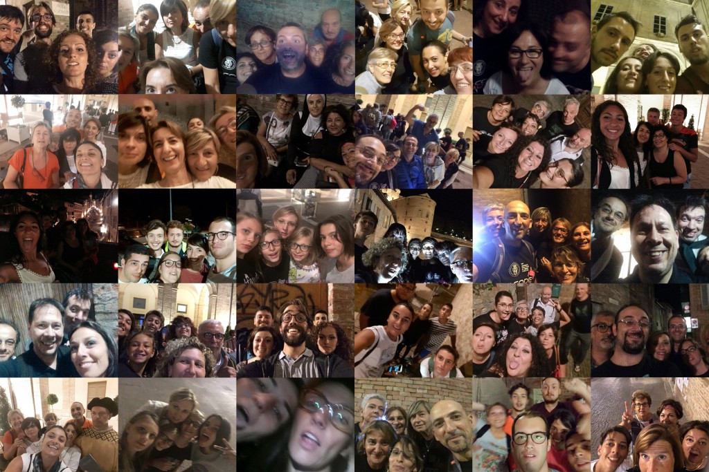Urbino Code Hunting selfie collection